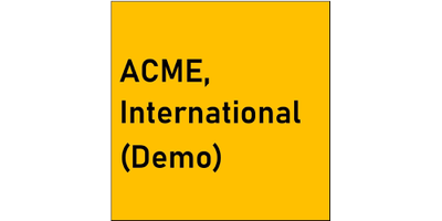 ACME International (Demo) logo